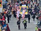 Fasching "Carnival" parade in my neighborhood of Ziegelhausen, Heidelberg, Germany