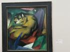 "Tiger" by Franz Marc, a famous German painter in the early 1900s
