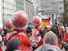The Japanese German group in the Düsseldorf parade