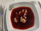 Wigilia beet soup (barszcz czerwony)