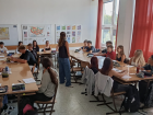 Me teaching in the classroom!!