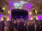 We had a school dance of event. Everyone dressed up!