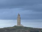 The Tower of Hercules overlooking A Coruna