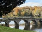 A beautiful bridge that inspired Pride and Prejudice at a National Trust location