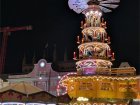 Here is a photo from a traditional German Christmas market. Featured is a "Christmas Pyramid" 