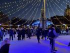 Outdoor ice skating in Kungsträdgården