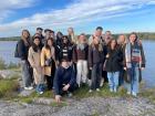 A favorite memory of traveling to an Swedish island with my friends (all other international students!)
