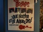 This is a poster from the restaurant of my favorite Beatles album, A Hard Day's Night