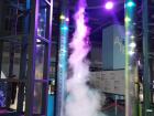 Exhibit at the Gwacheon Science Museum; steam being sucked into a vacuum can create something tornado-like