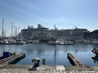 Cruise ship at the port