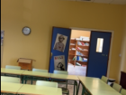 A picture of a classroom in Spain