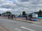 This is what a typical main bus station in Slovakia looks like