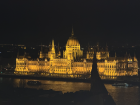 The Parliament Building in Budapest, Hungary