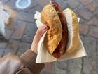 Käsewurst - A bratwurst with melted cheese inside for extra flavor.