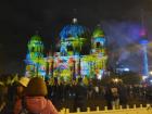 The Berlin Cathedral all lit up
