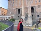 Walking is not only important but also enjoyable, especially when exploring significant historic sites like the Roman Forum in Rome, near the Colosseum