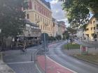 Bike Lane on a Street Near the Altstadt (Old City)