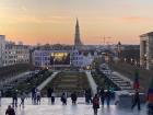 Sunset in Brussels, Belgium