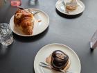 This week I got to try some really amazing pastries. My favorite was the chocolate one.