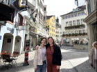 Grace and I in the streets of Zurich!
