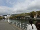 The bridge over the Nervión River, Bilbao