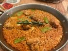 Traditional Spanish paella