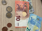 Here are the current euros I have in my wallet