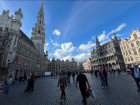 A larger perspective of the Grand Place in Brussels