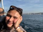 Me on a ferry in Istanbul!
