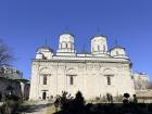 Exterior of Goli Monastery in Iasi, Romania