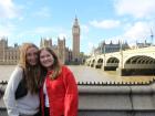 One of my best friends from college lives and studies in the U.K., so she showed me around London!