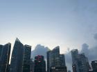 This is where many companies are located in Singapore. It kind of looks like Manhattan in NYC