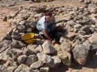 Excavating at one of my favorite archaeological sites!