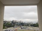 This is a view of São Paulo from the outside of the soccer stadium
