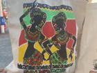 This tote features Afro-Brazilian carnaval dancers in Salvador
