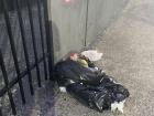 Sometimes you'll see piles of trash laying out on the street