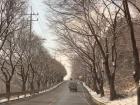 Snowy drive through Gwangju, Gyeonggi-do