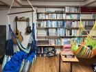 A funky hangout space
