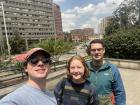 A picture in Bogotá when my friends from the US came to visit me