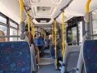 This is the inside of a Dubrovnik bus. They are usually very clean and not too busy!