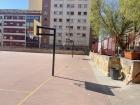 Basketball court of Padre Manjón Elementary School