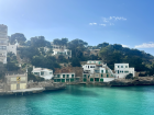 The clear blue waters of Mallorca, Spain