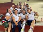 El equipo de basket de las profesoras de mi colegio (los ganadoras) 