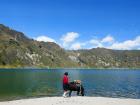 La laguna de Quilotoa 