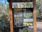 A sign for the "Australian Trail" at the Werribee Zoo, along with an "Acknowledgement of Country"!