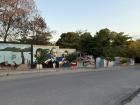 El liceo donde Sofia estudia, con muchos murales 
