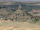 Thaba Bosiu mountain, also known as the “Mountain of the Night”