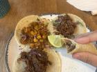 Since it’s Taco Tuesday today, I had $1 tacos for lunch, they were delicious!
