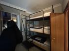 The lovely bunkbeds in our hostel accommodation!