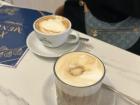 Caffe latte in Rome